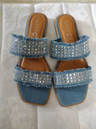 Womans bling flip flops - womans,