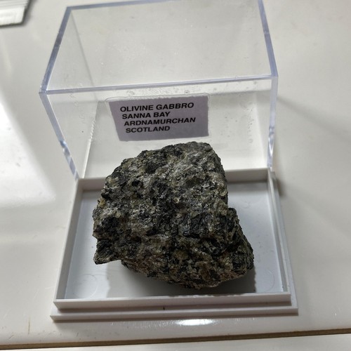 Olivine gabbro sanna bay - sanna,