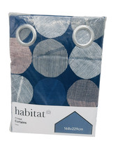 Habitat Spot Print Curtains