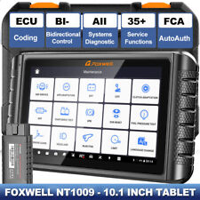 FOXWELL Auto Bidirectional Diagnostic Tool OBD2 Scanner ECU Coding?Topology Map