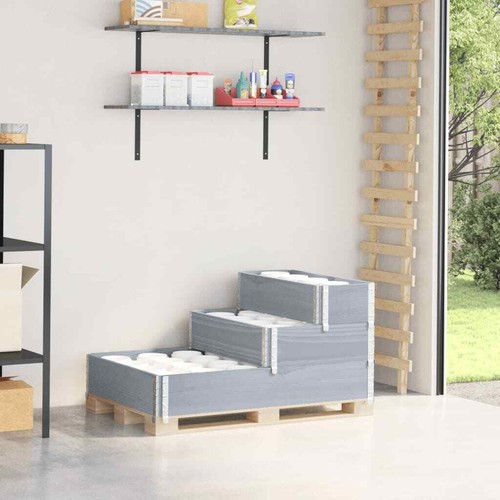 Tier pallet collar grey - pallet,