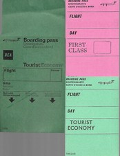 BEA - Trident Boarding Passes