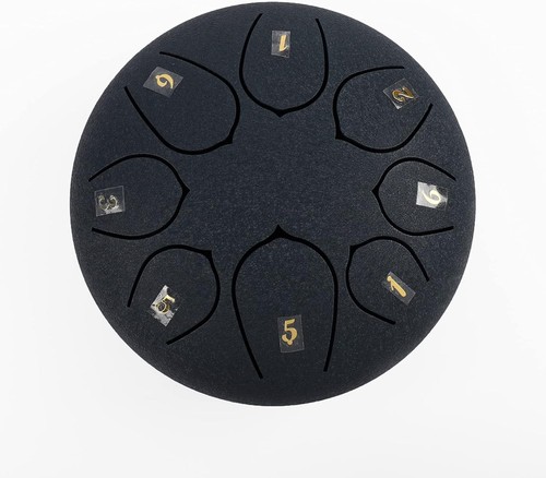 Steel tongue drum - drum, notes