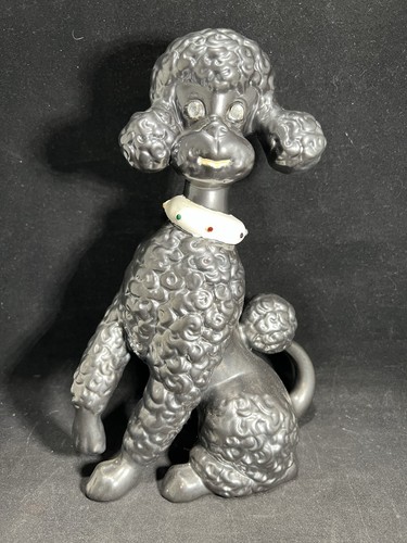 Vintage 1974 ceramic - ceramic, poodle