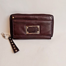 Edina Ronay Purple Leather Purse.