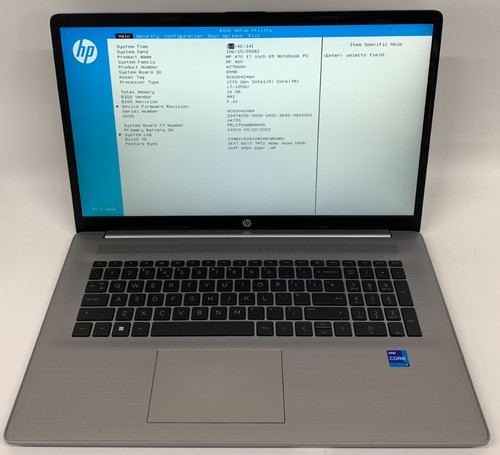 470 notebook 3 i7 - g9, pc