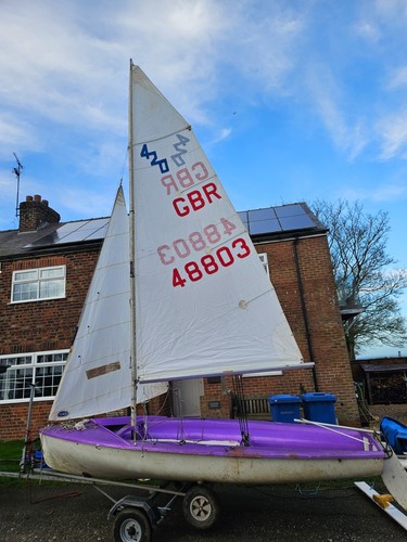 International 420 dinghy - international, full