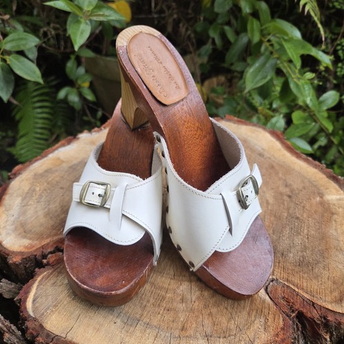 Vintage french white leather - vintage,