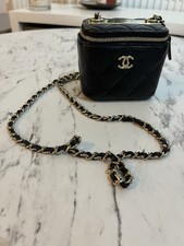 Chanel Mini Trendy CC Vanity - Black Lambskin with Gold Hardware