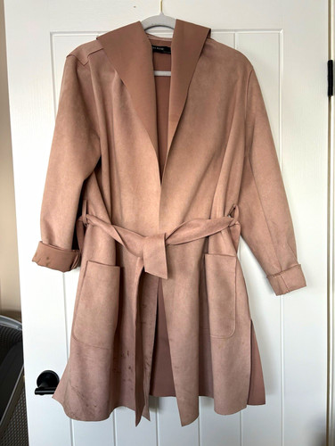 Zara basic pink faux suede - basic,