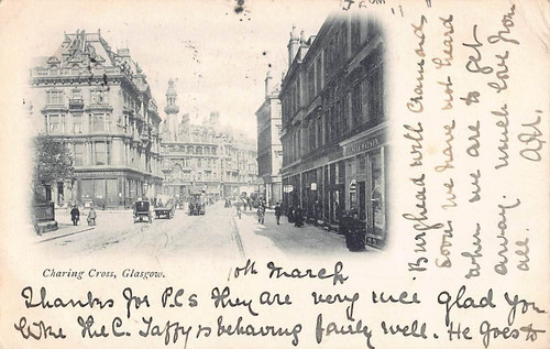 Postcard scotland glasgow - postcard,