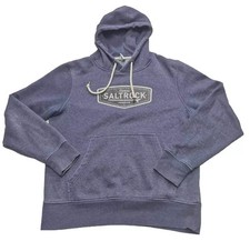Saltrock Hoodie Men's Blue Long Sleeve Size: Small