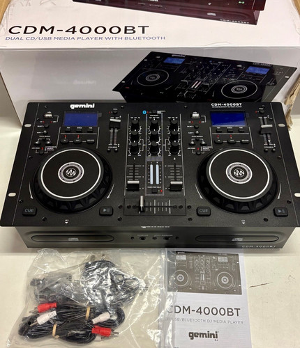 Gemini cdm 4000bt mixer - gemini,