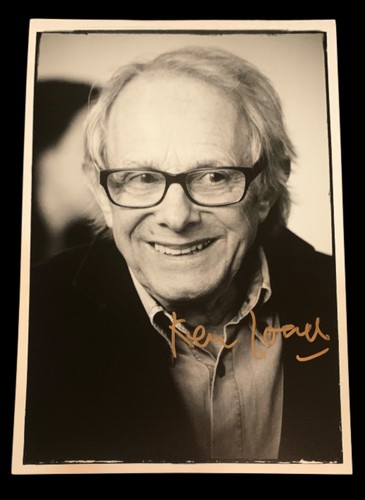 Signed ken loach kes photo - loach,