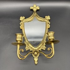 Vintage Brass Gold Metal Heavy