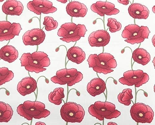 Craft cotton fabric - fabric, rose
