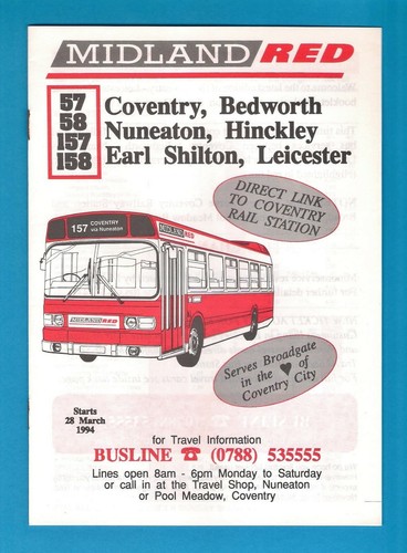 Timetable midland red south - -,