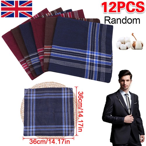 Men handkerchiefs 12 pack - men's, handkerchiefs,