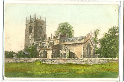 1907 posted nantwich postcard - nantwich,
