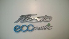 FORD FIESTA ECONETIC 2010 YEAR REAR BOOT SILVER LOGO WITH LETTERS (MK7)