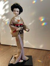 Vintage Japanese geisha doll