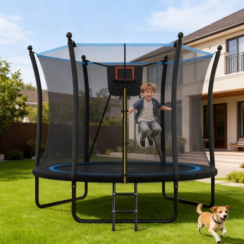 8ft trampoline enclosure net - 8ft,