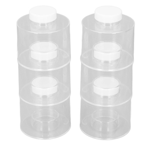 6pcs stackable spice - 6pcs, pot