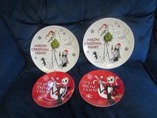 SET OF 4 DISNEY'S NIGHTMARE