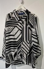 QVC Artscapes Sheer Shirt
