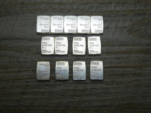 Fine silver ingot bars 999 - silver,