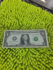 2017 One Dollar Bill With