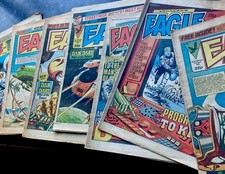 VINTAGE eagle comics job lot