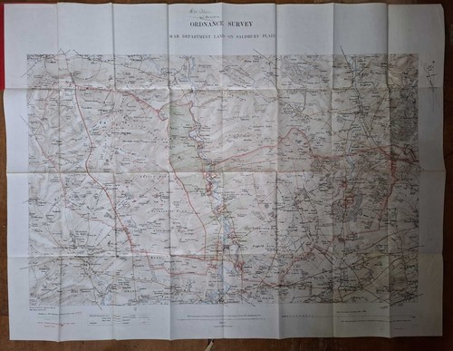 Map ordnance survey war - map,