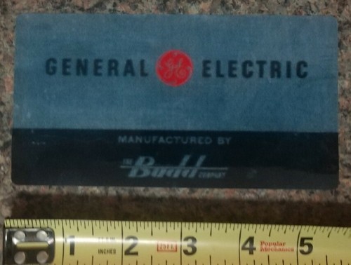 Budd general electric - ge,