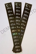 3 x LCD Thermometer Adhesive