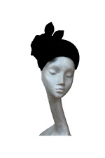 Witton - Black felt Crown /hat