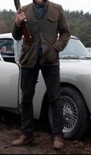 Barbour Beacon Sports Olive Jacket BNWT Large Skyfall Bond / Dean Winchester L