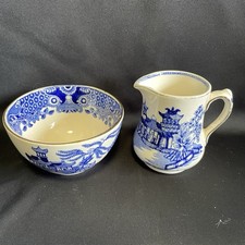 Vintage Burleigh Ware Willow
