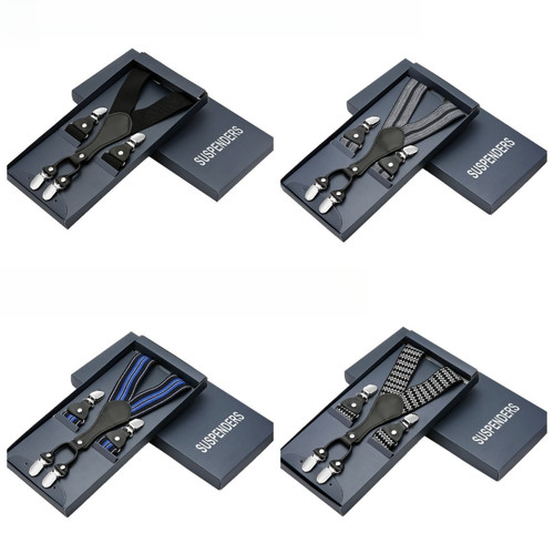 Men braces black elastic - men's,