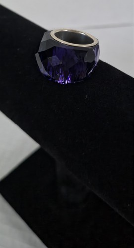 Swarovski nirvana ring purple - swarovski,
