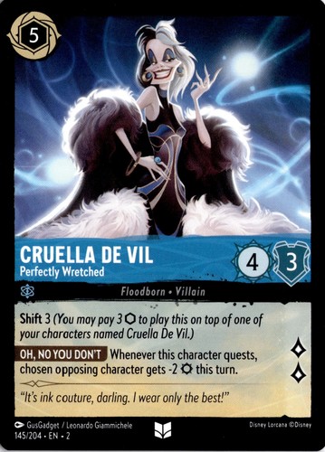 Cruella vil perfectly - vil,
