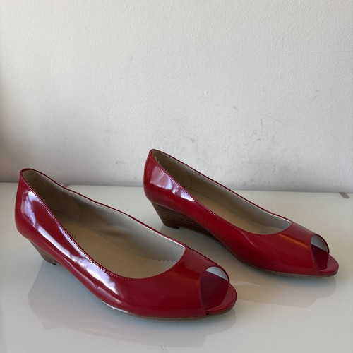 Markon ladies red patent - markon,