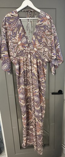 Boohoo paisley boho maxi dress - paisley,