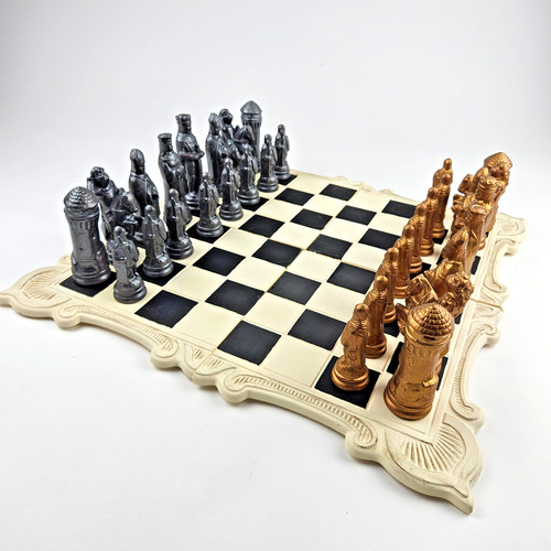 Scioto ceramic chess board set - scioto,