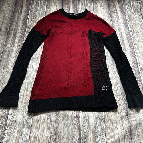 Heartless red black knitted - heartless,