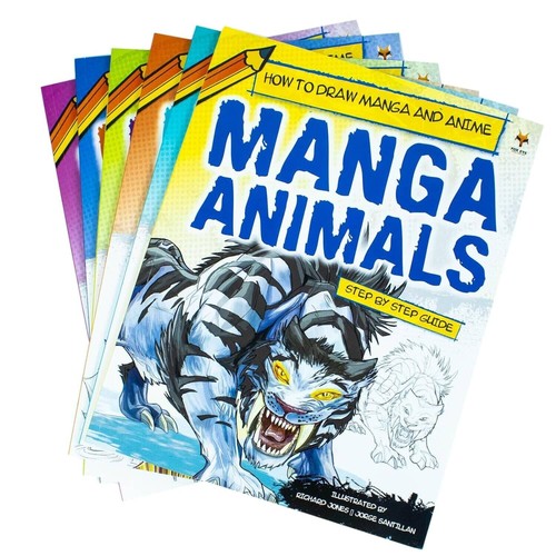 How draw manga and anime - and,