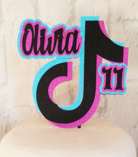 Personalised tik tok inspired - tok,