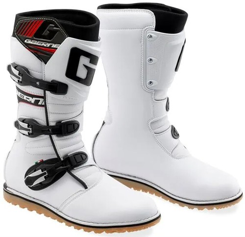 Gaerne classic white trials - white,