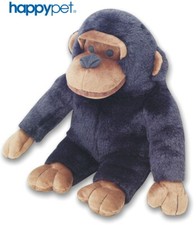 BIG BUDDIES CHUCKY CHIMP SQUEAKY + TALKING  LARGE SOFT PLUSH DOG PUPPY TOY 36010