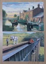 2 Canal Postcards: Fradley